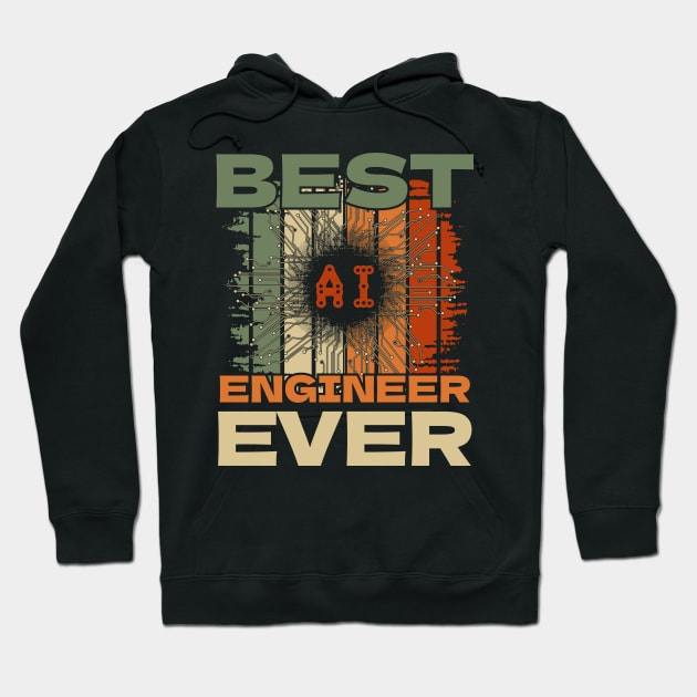 Best artificial intelligence engineer Hoodie by HomeCoquette